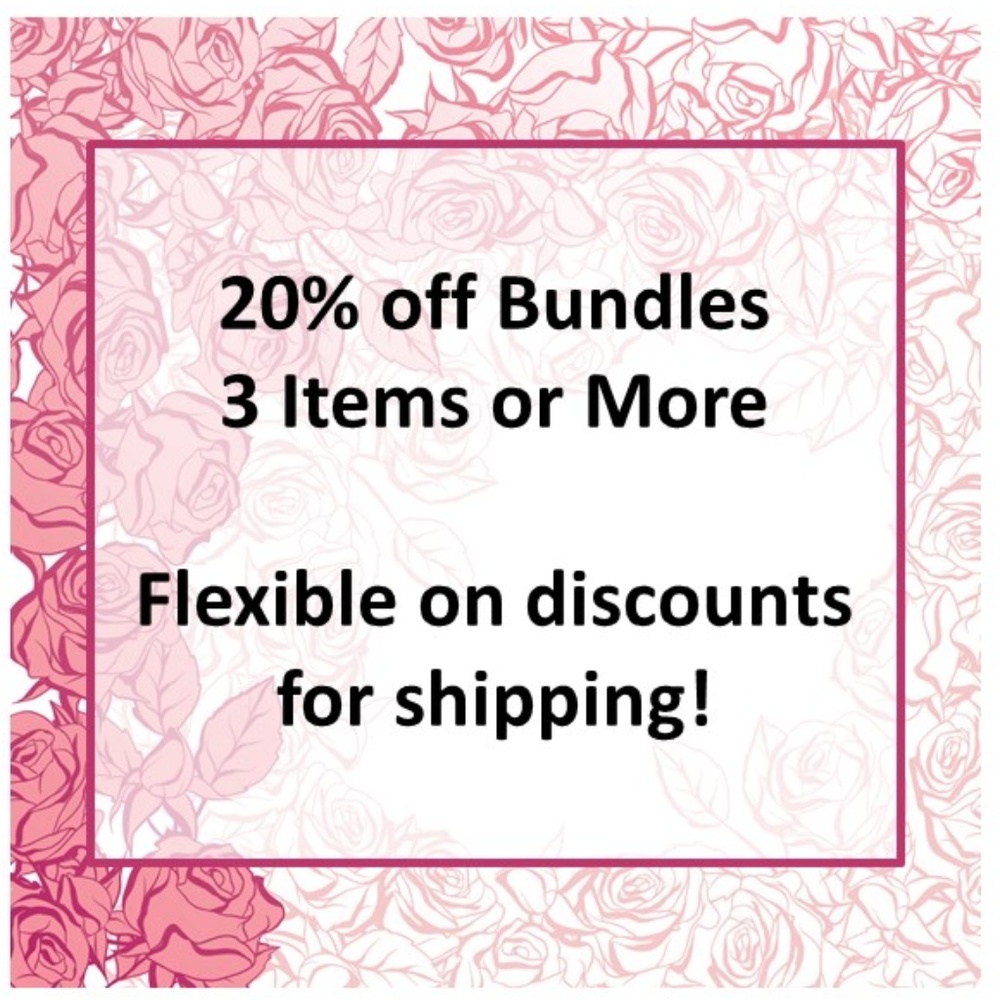 20% off Bundles 3 or more!